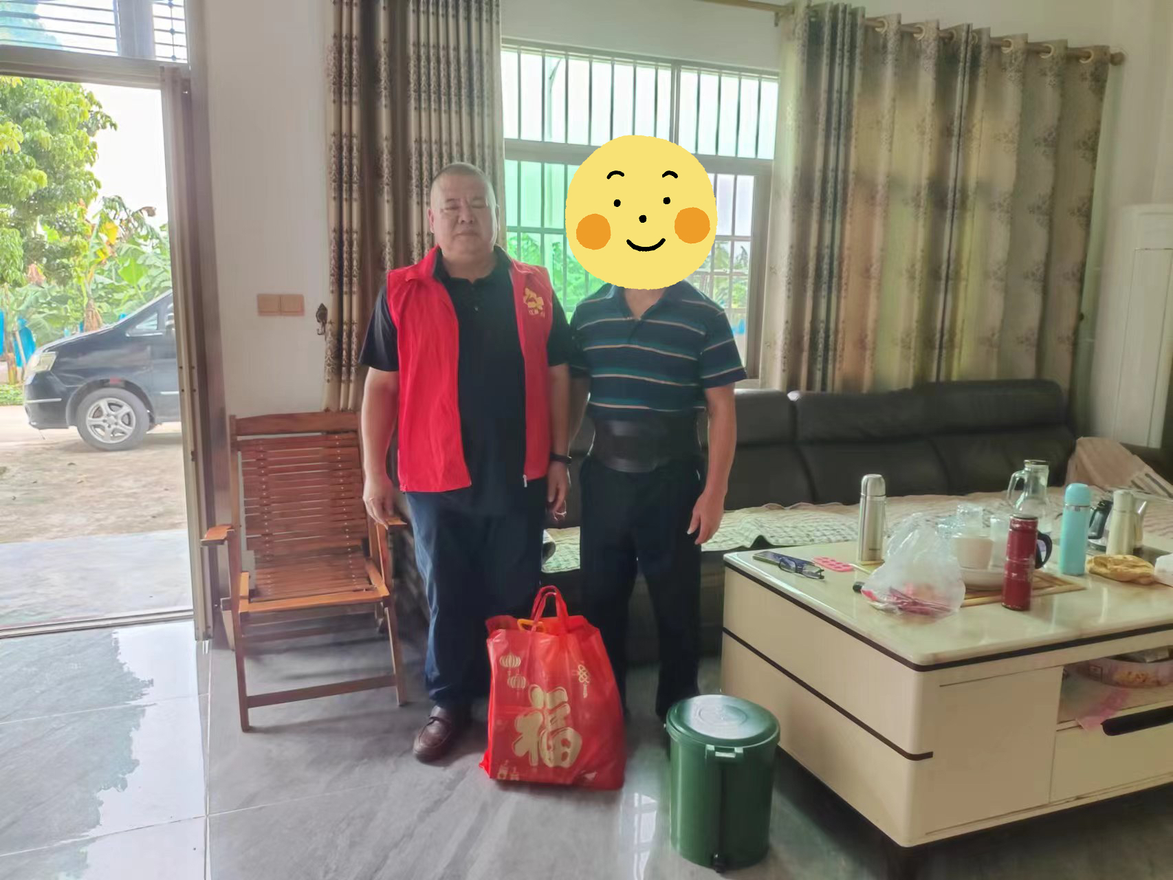 朱村街走访慰问患病退伍军人